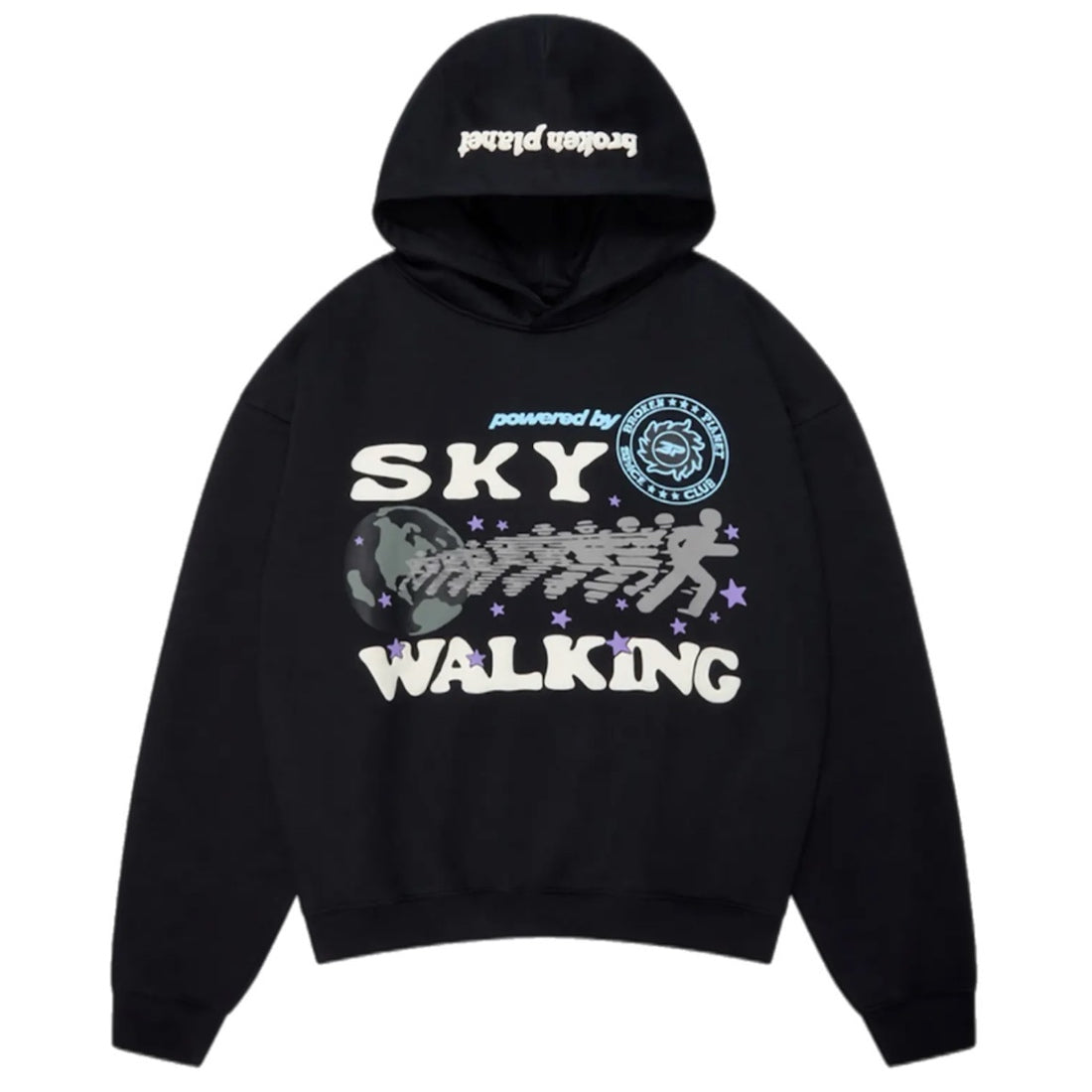 Broken Planet Sky Walking Tracksuit - Midnight Black