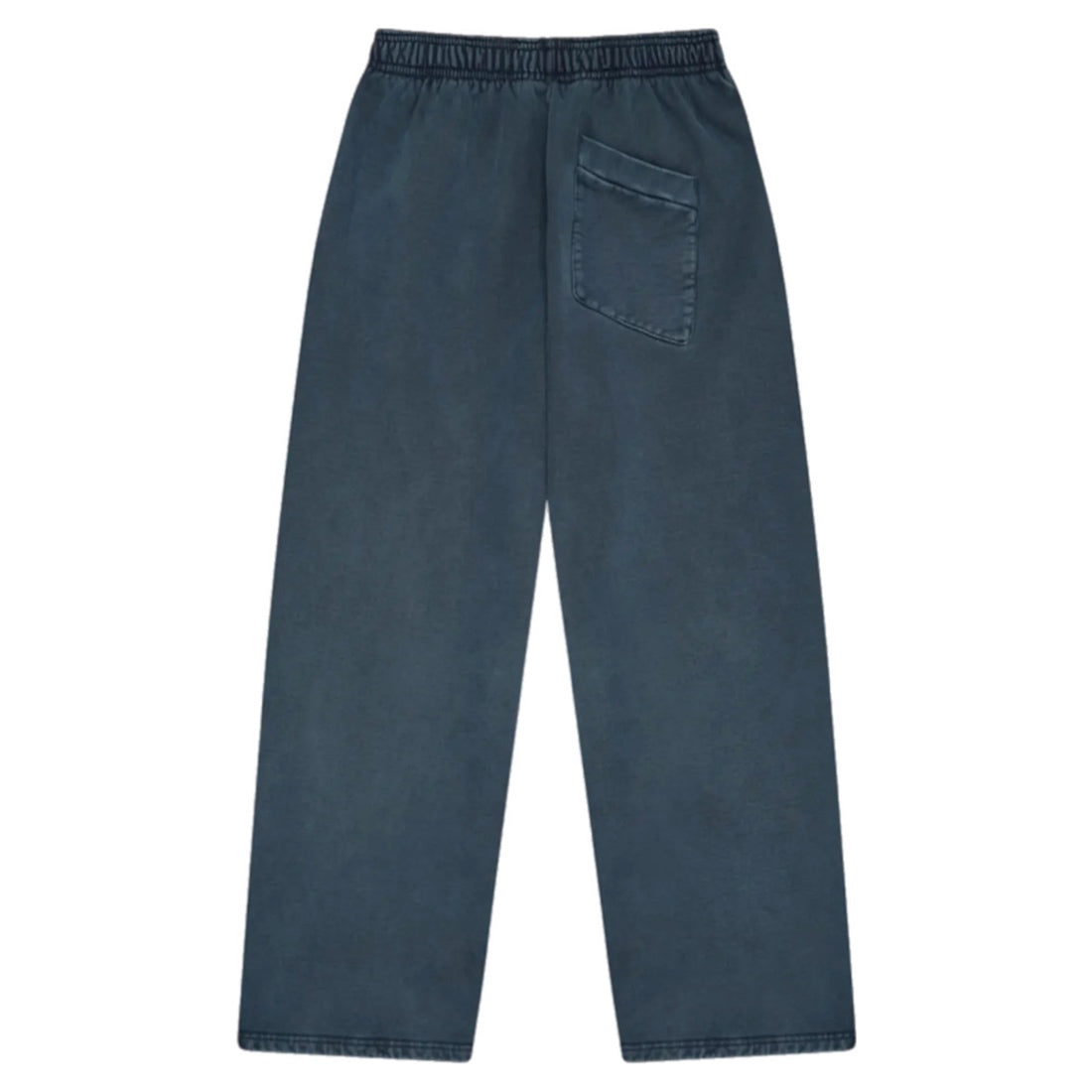 Broken Planet Basics Wide Leg Sweatpants - Washed Outer Space Blue