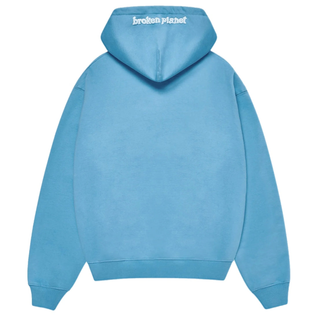 Broken Planet Zip Up Hoodie - Baby Blue