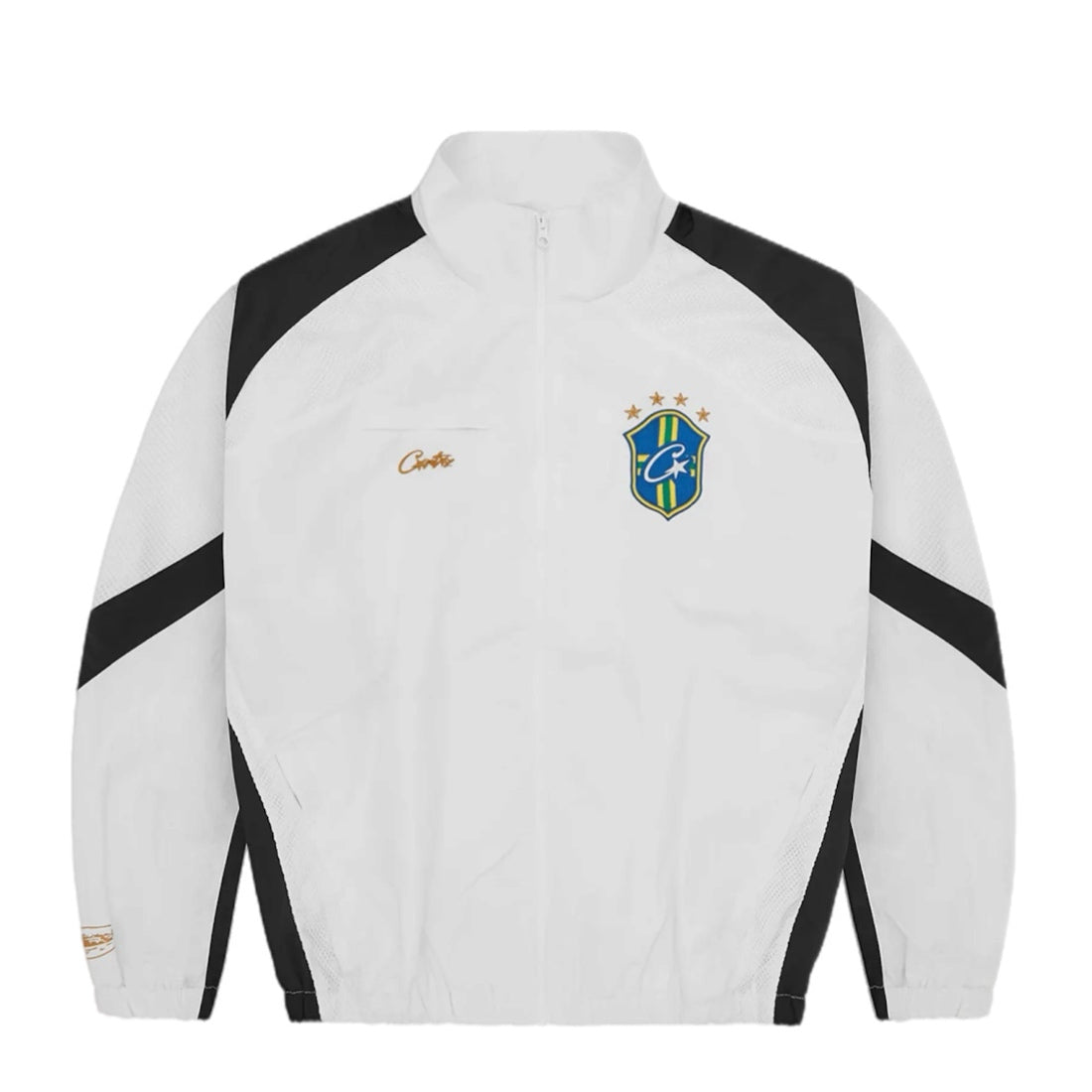 Corteiz Brasil Olympic Shuku Shell Tracksuit - White