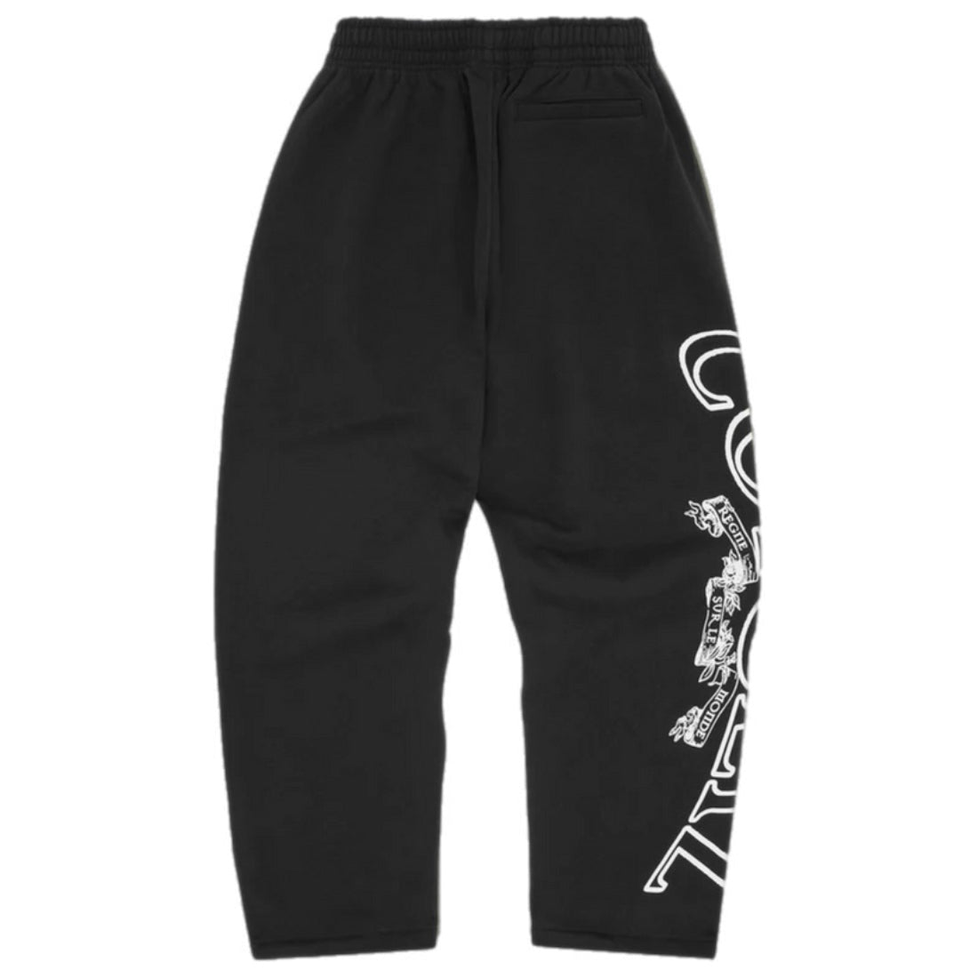 Corteiz Superior Royale Open Hem Joggers - Black