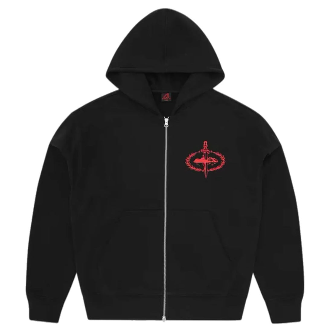 Corteiz x Slaughter Gang 21 Savage Hoodie - Black/Red