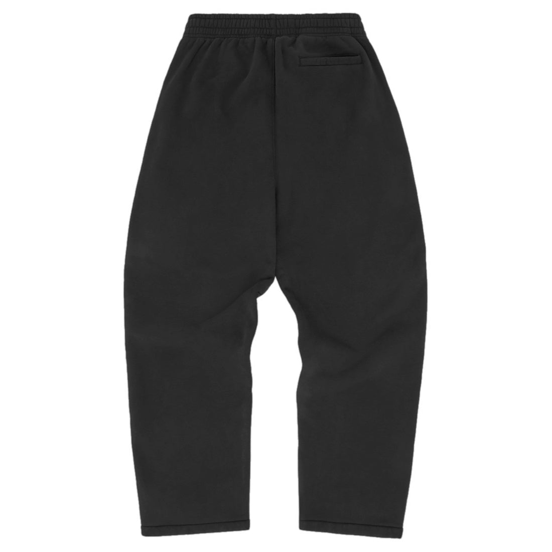 Corteiz Island Puff Print Open Hem Joggers - Black