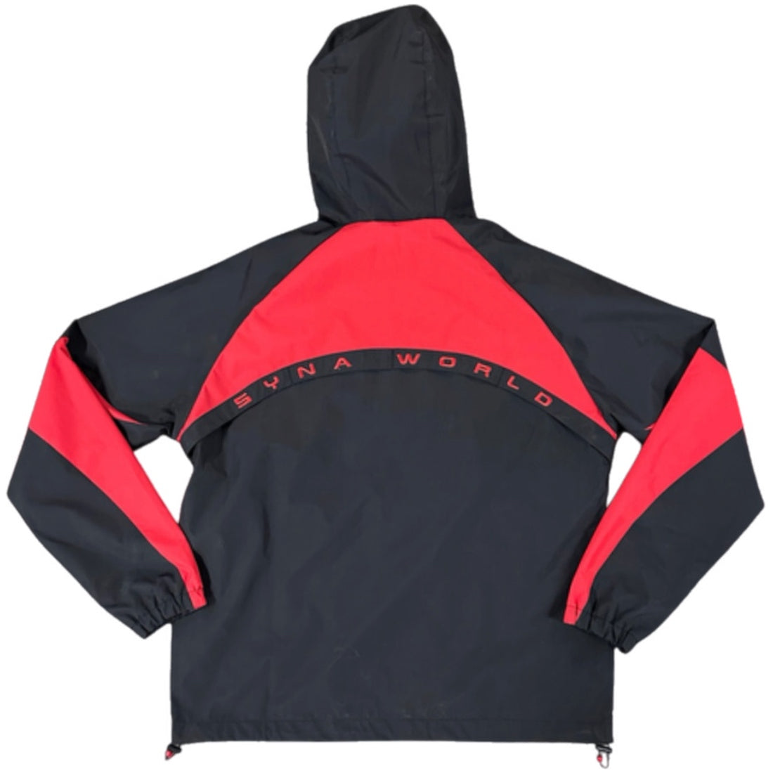 Syna World Logo Vortex Woven Jacket - Black/Red