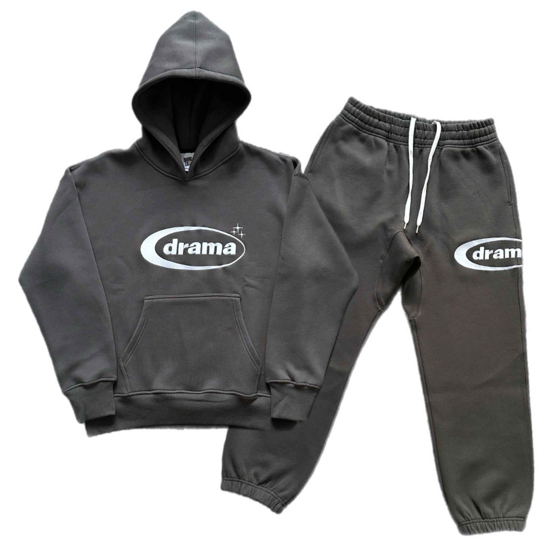 Drama Call Oval Tracksuit - Grey