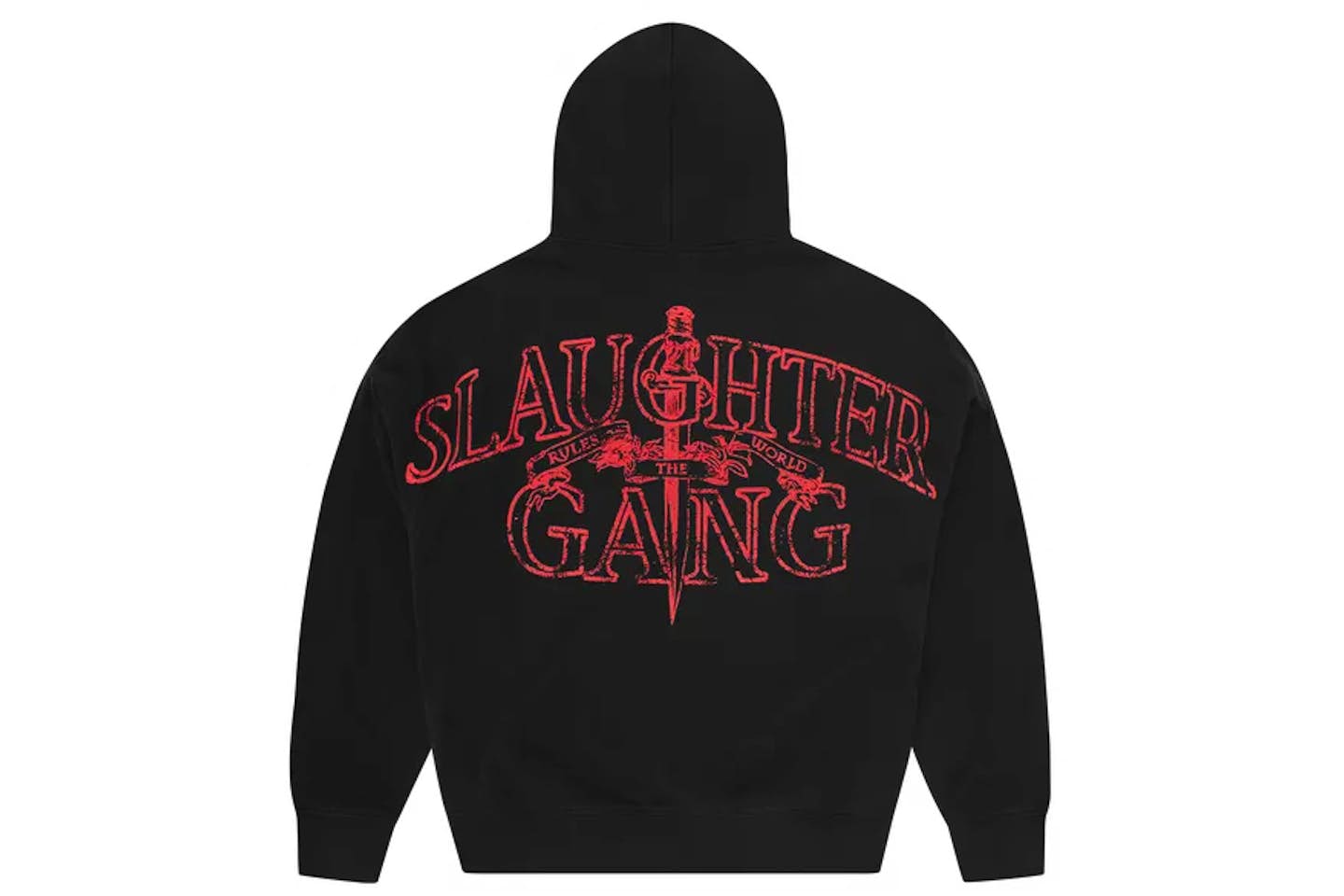 Corteiz x Slaughter Gang Tracksuit - Black/Red