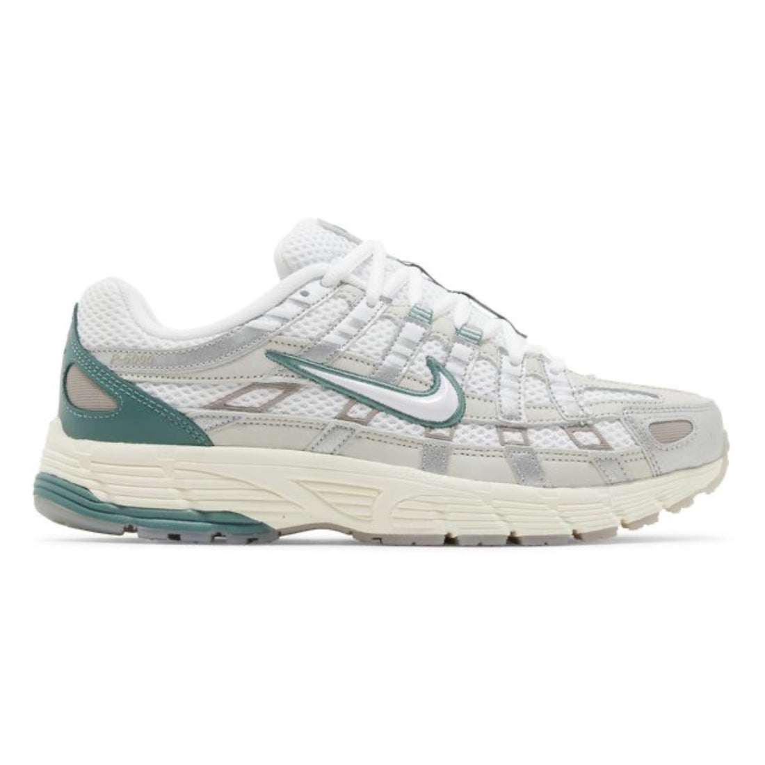 Nike P-6000 Premium - Light Bone Bicoastal/White/Metallic Silver