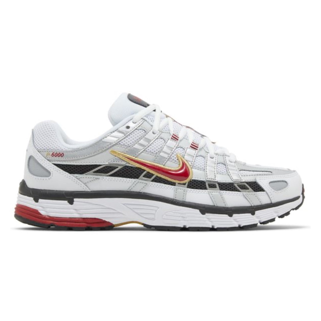 Nike P-6000 - Platinum Varsity Red