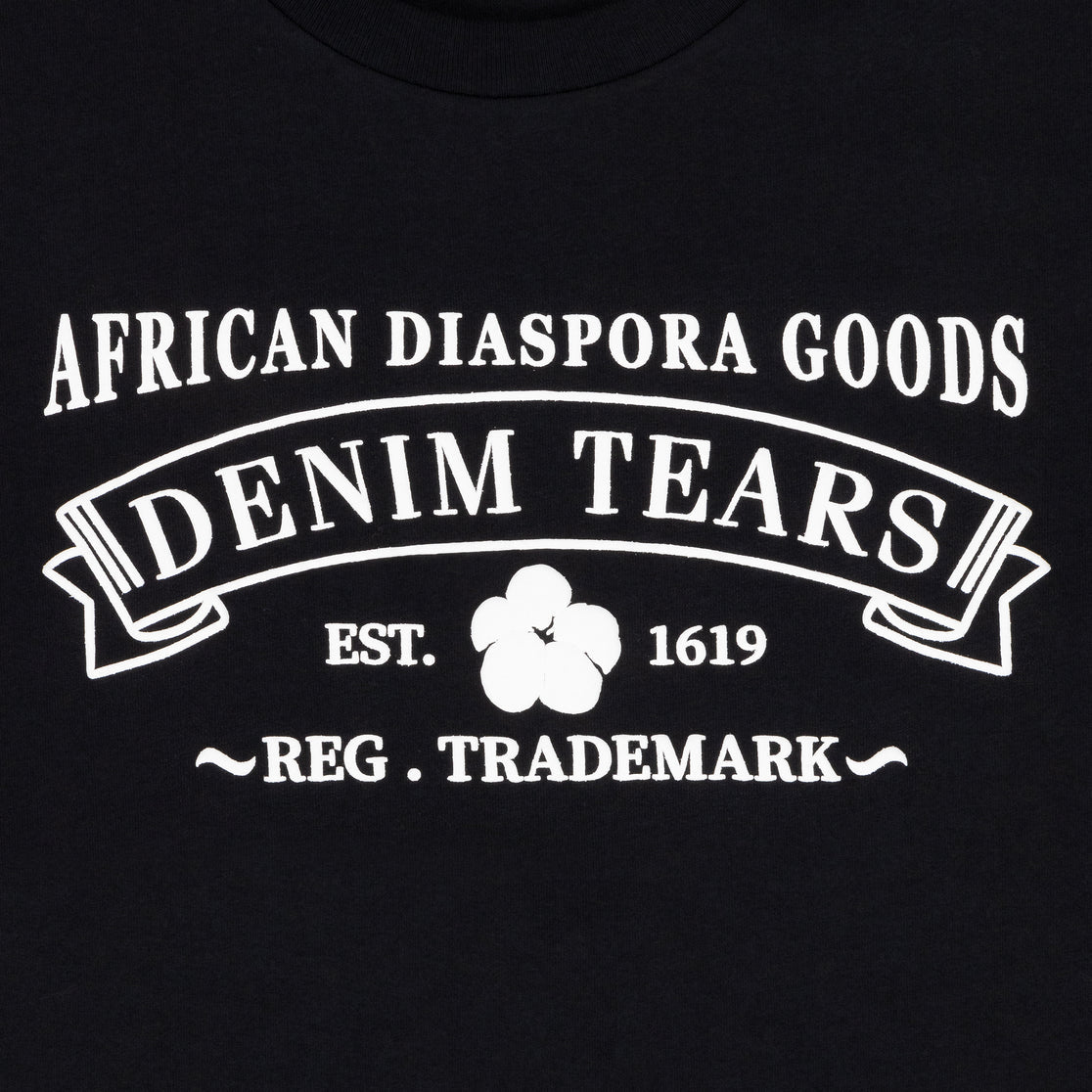 Denim Tears African Diaspora Goods ADG T-shirt - Black