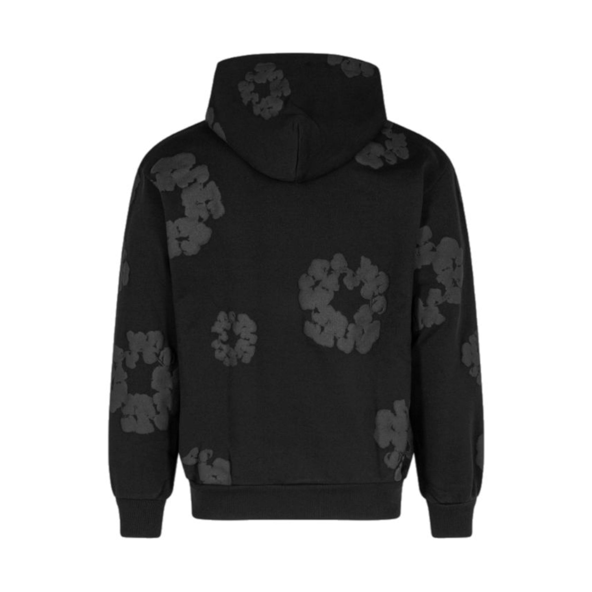 Denim Tears The Cotton Wreath Sweatshirt Hoodie - Black