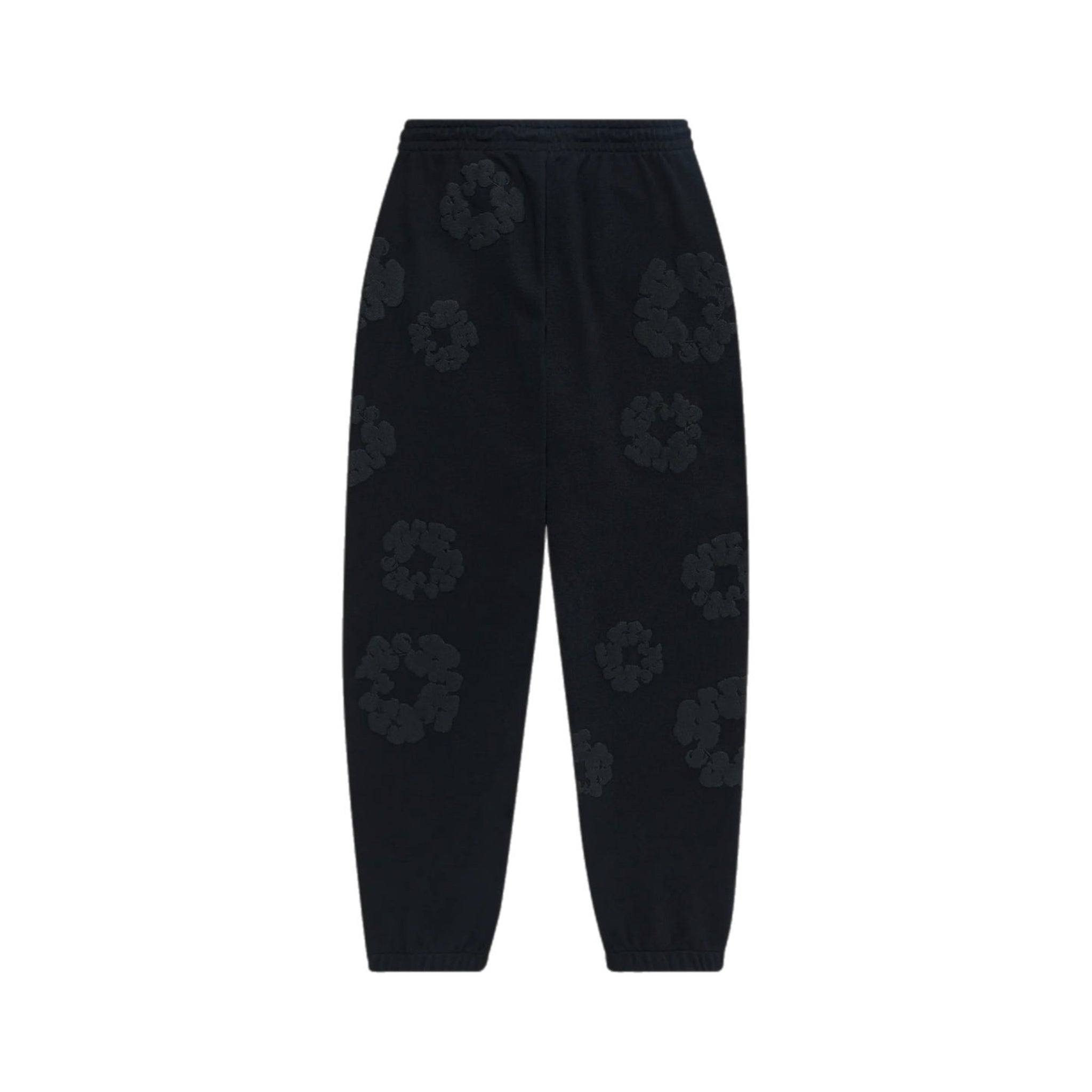 Denim Tears Mono Cotton Wreath Sweatpants - Black