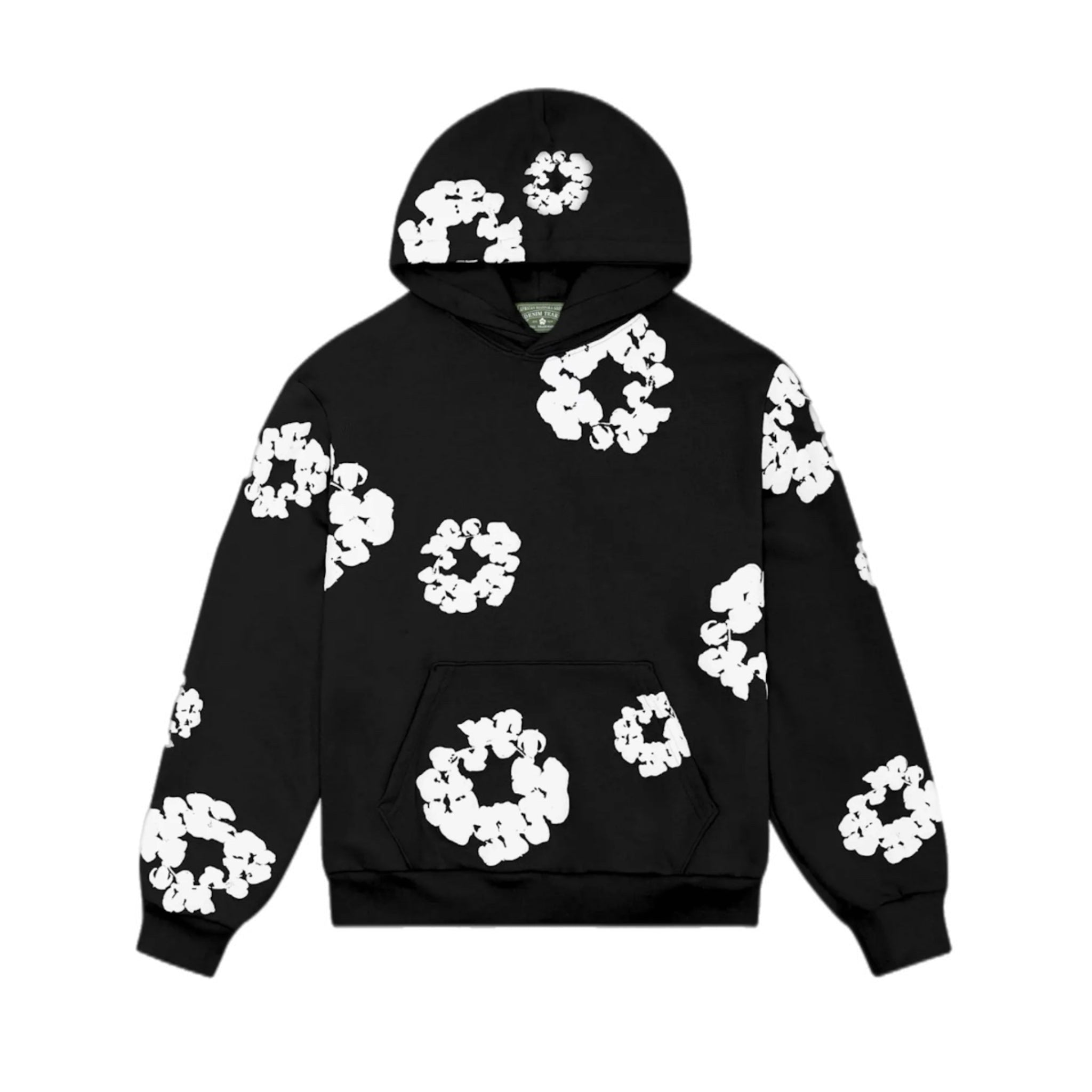 Denim Tears The Cotton Wreath Sweatshirt Hoodie - Black