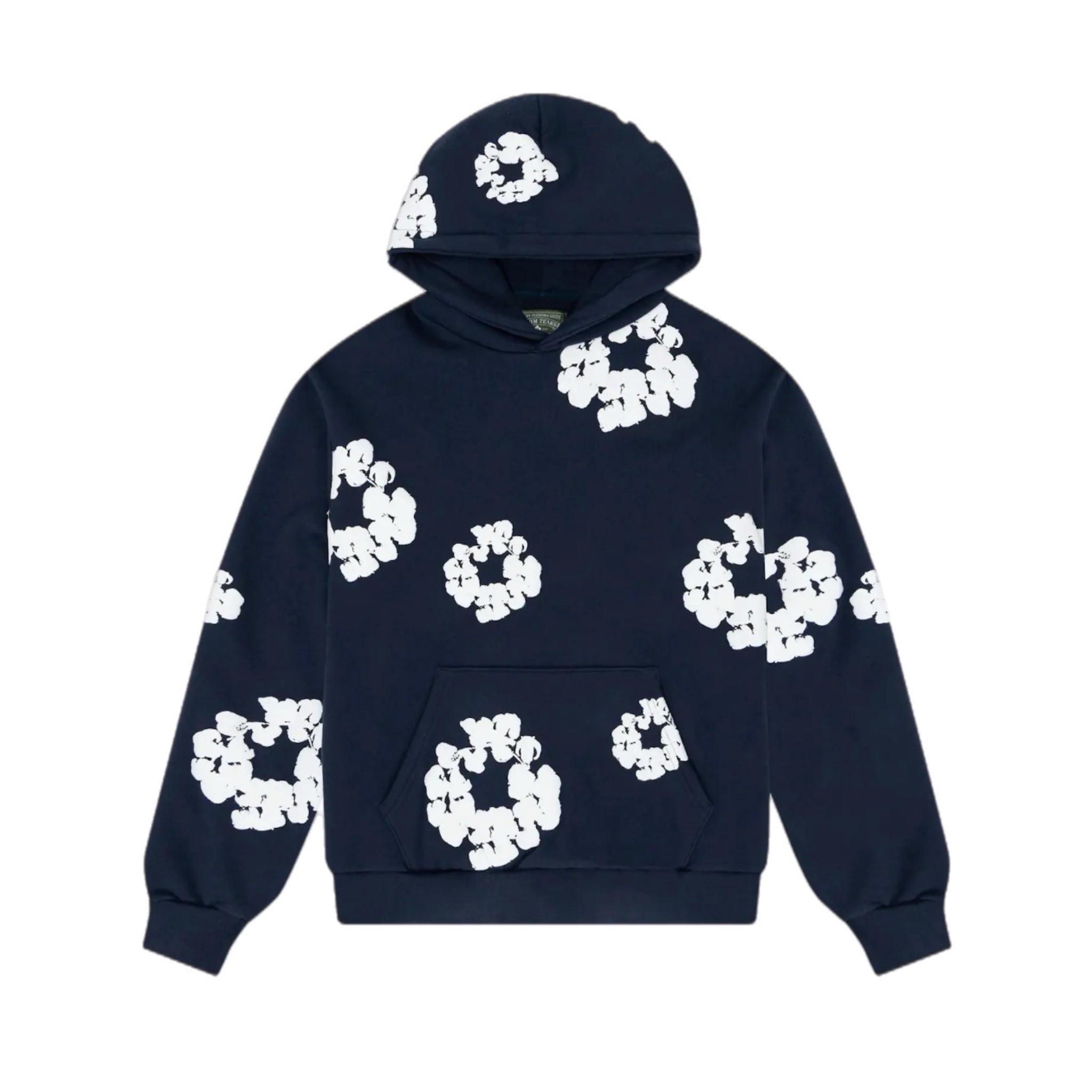 Denim Tears The Cotton Wreath Sweatshirt Hoodie - Navy