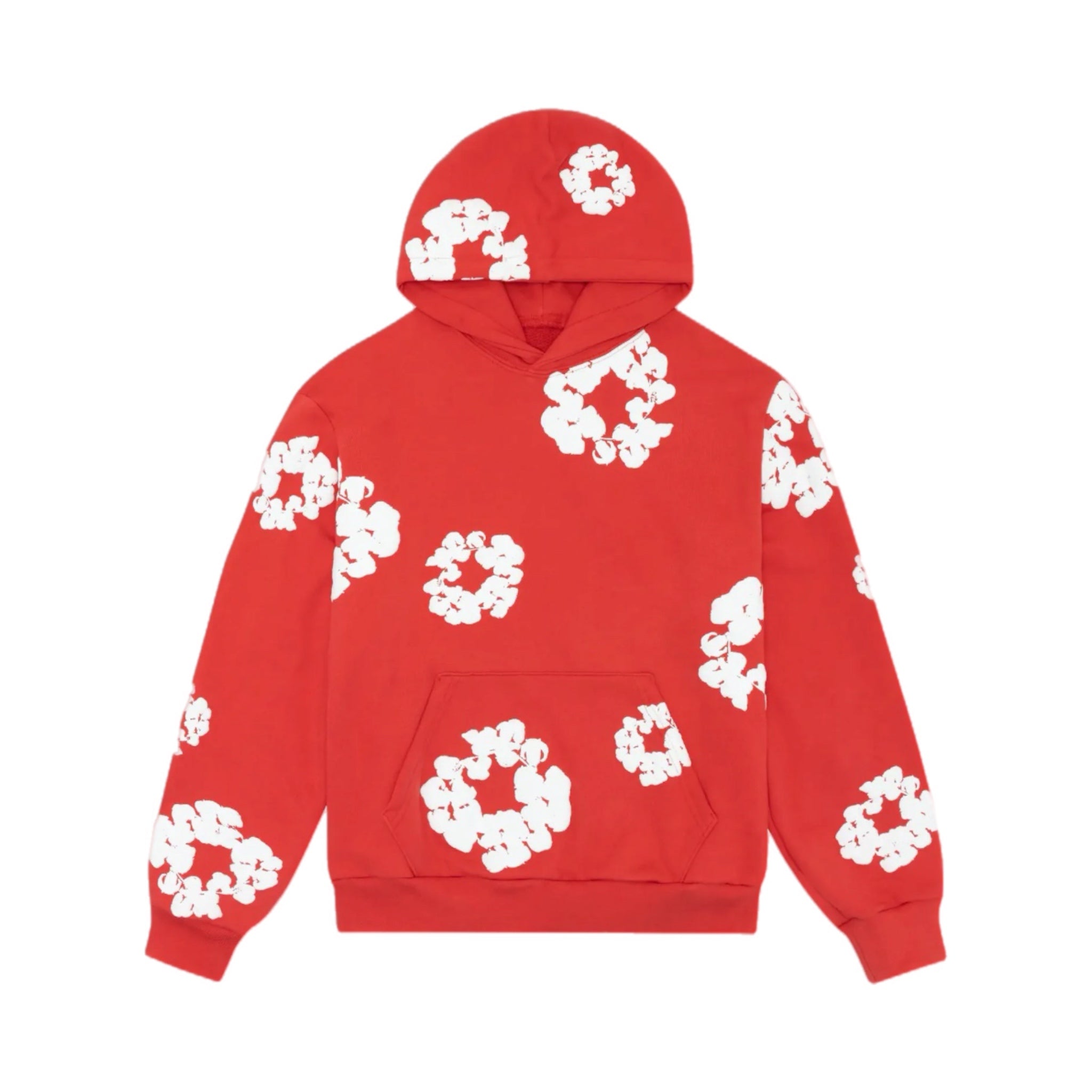 Denim Tears The Cotton Wreath Sweatshirt Hoodie - Red