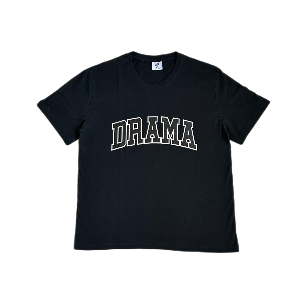 Drama Call Text T-shirt - Black