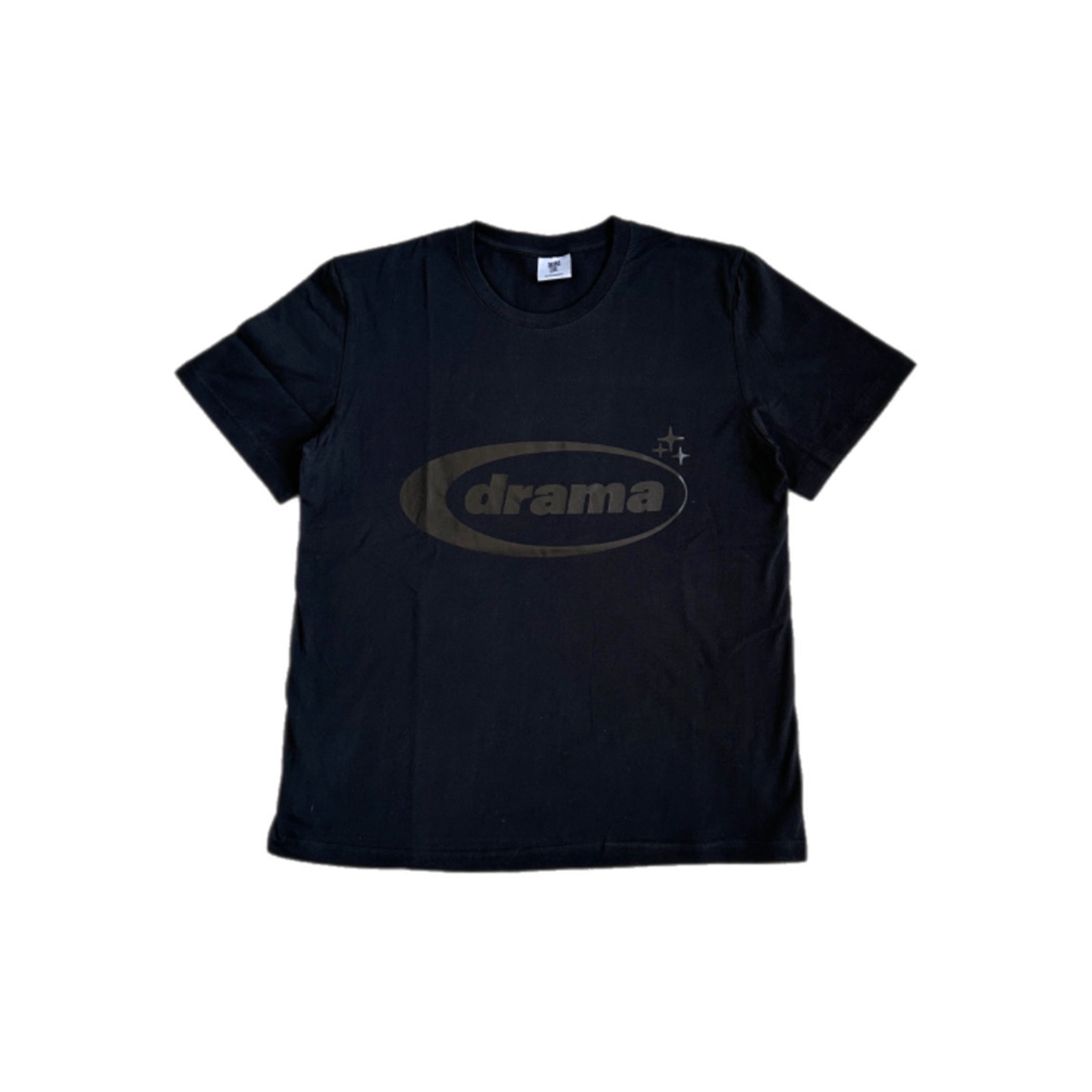 Drama Call Oval Logo T-shirt - Black