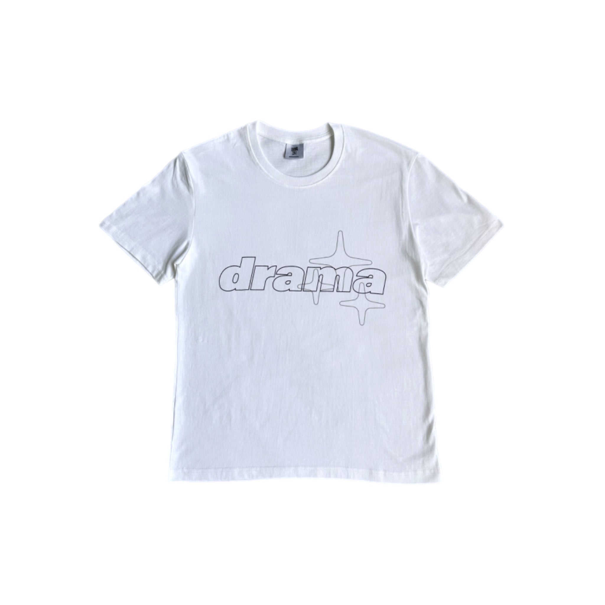 Drama Call Hollow Star Logo T-shirt - White