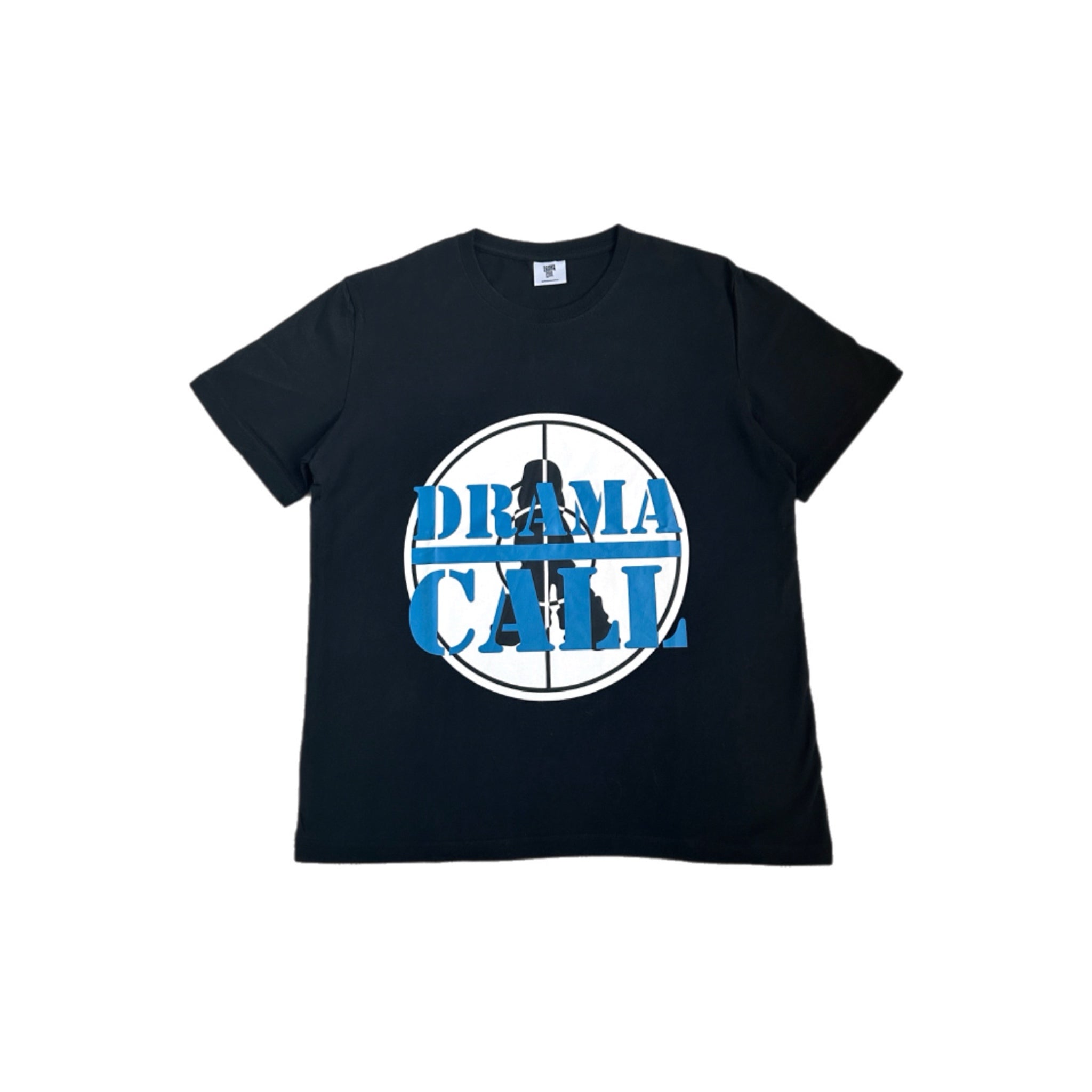 Drama Call Target T-shirt - Black/Blue