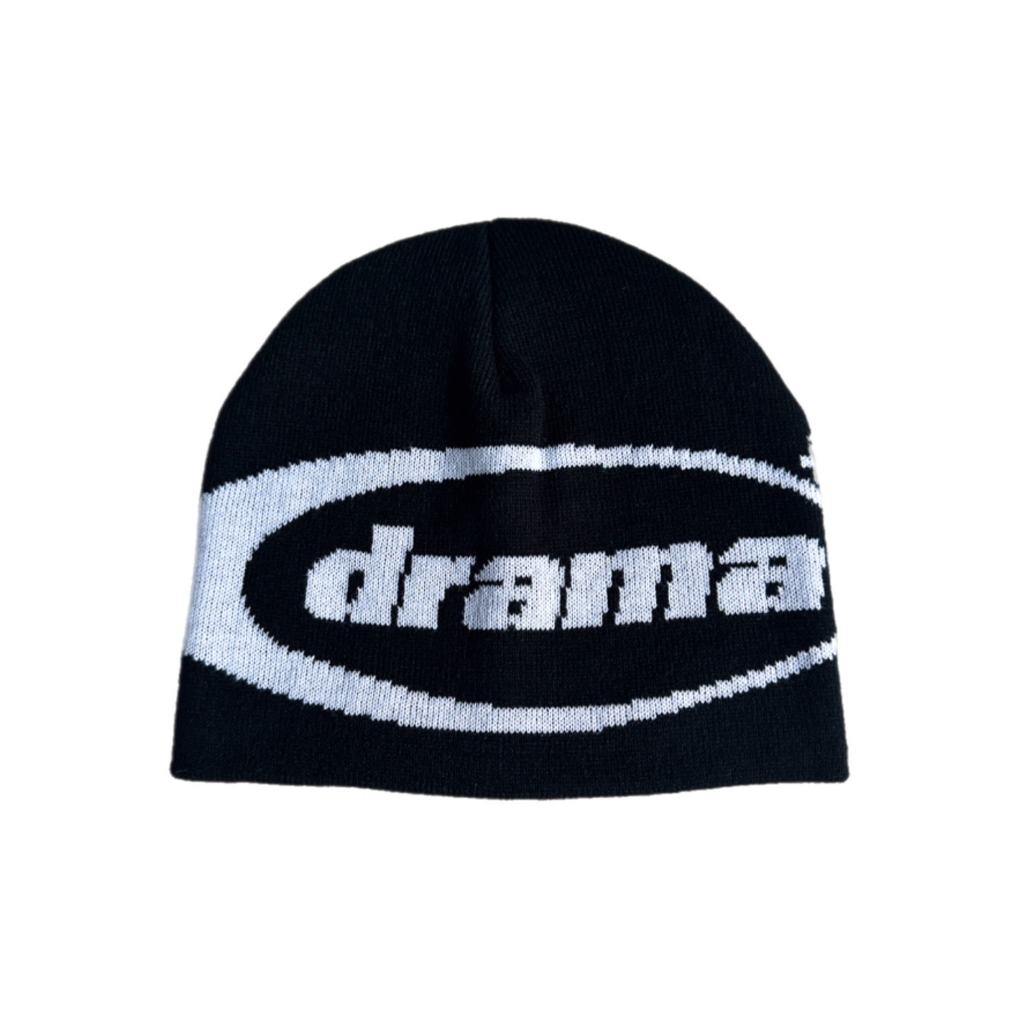 Drama Call Skull Cap Beanie - Black