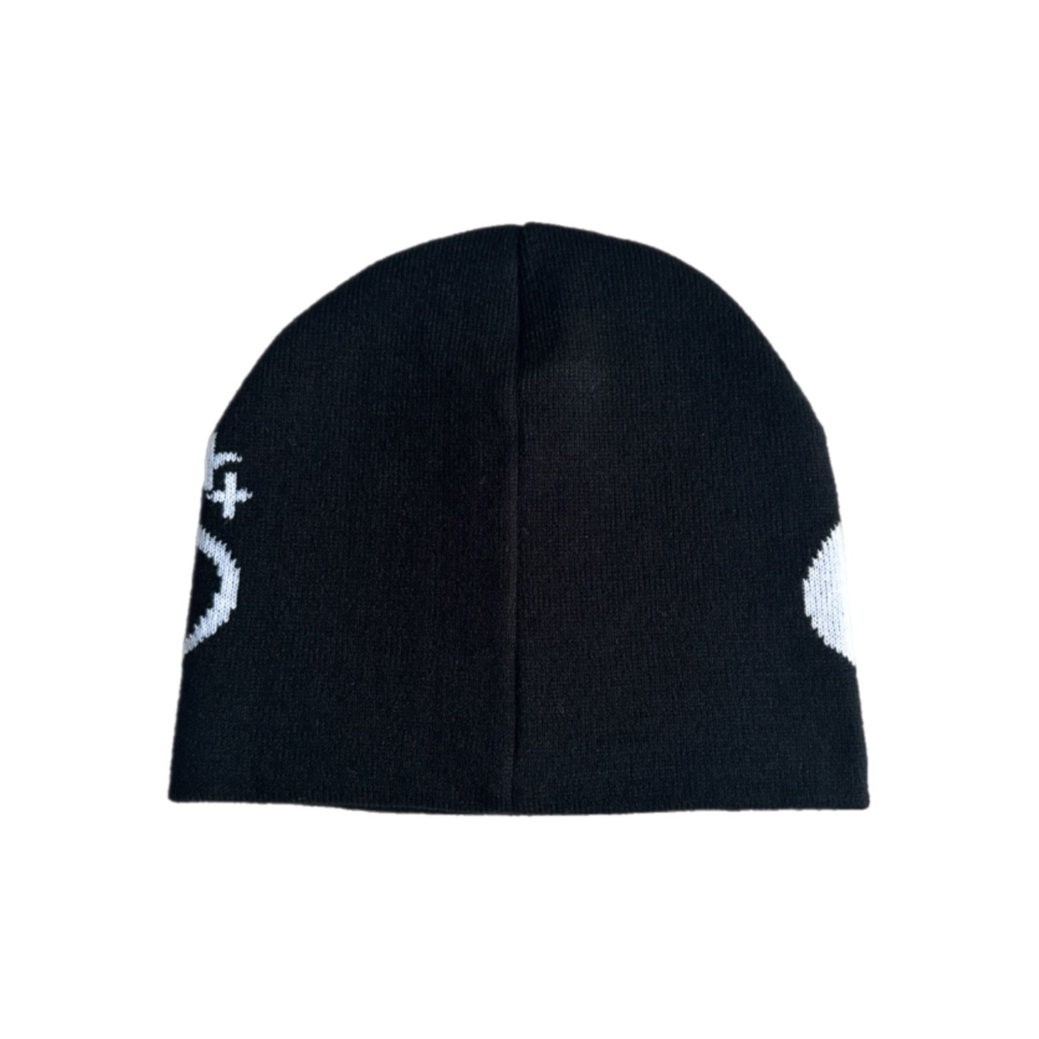 Drama Call Skull Cap Beanie - Black