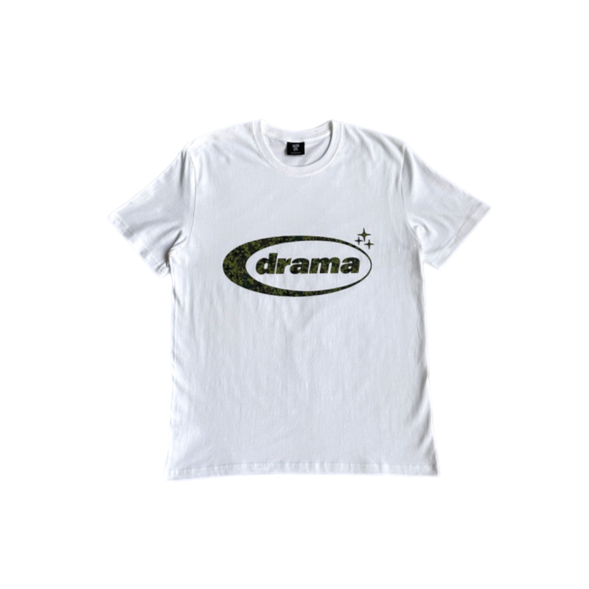 Drama Call Camo Oval T-shirt - White/Camo