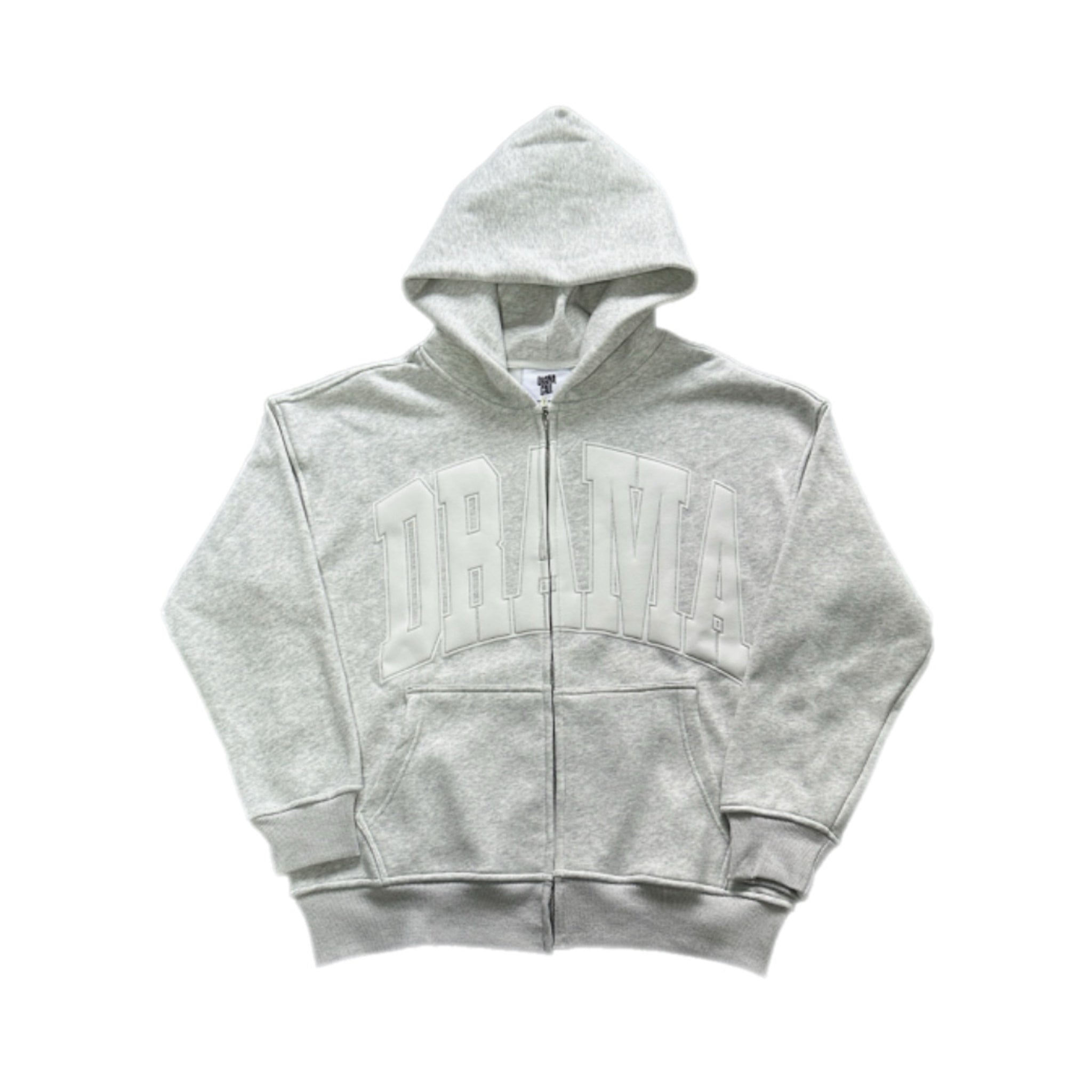 Drama Call Zip-Up Tracksuit - Grey
