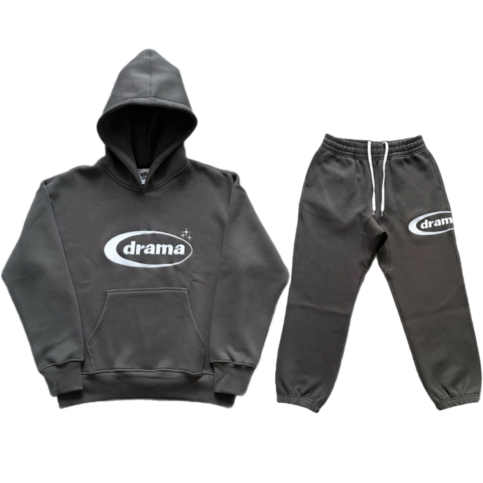 Drama Call Oval Tracksuit - Grey