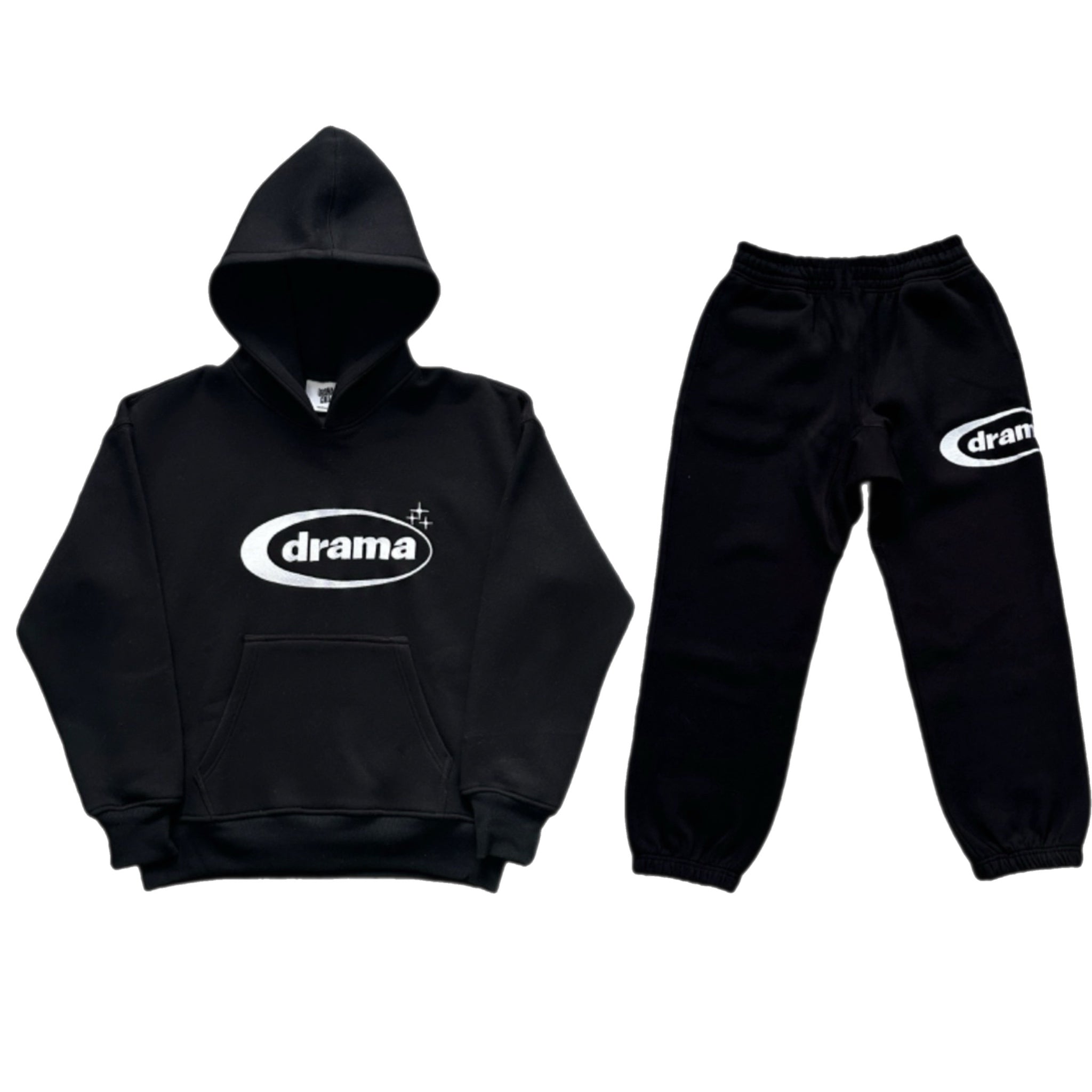 Drama Call Oval Tracksuit - Black