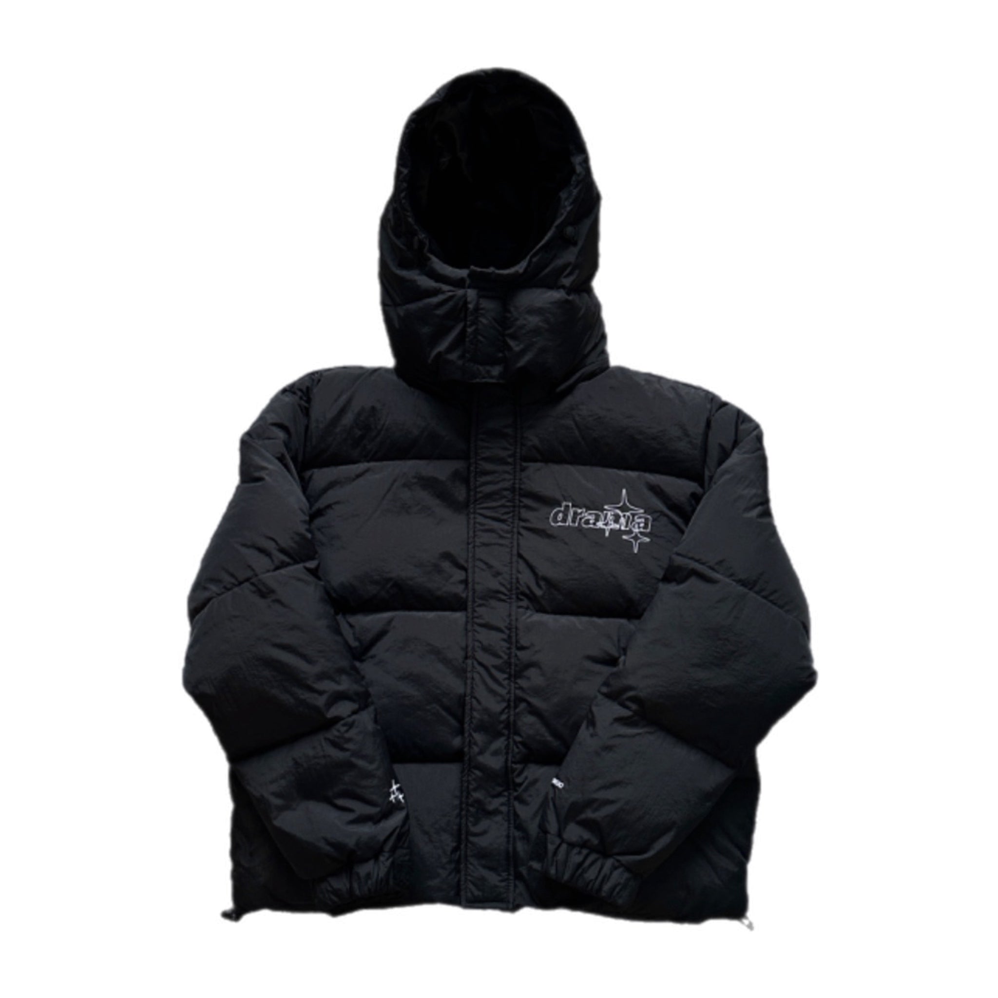 Drama Call Puffah Puffer Jacket - Black