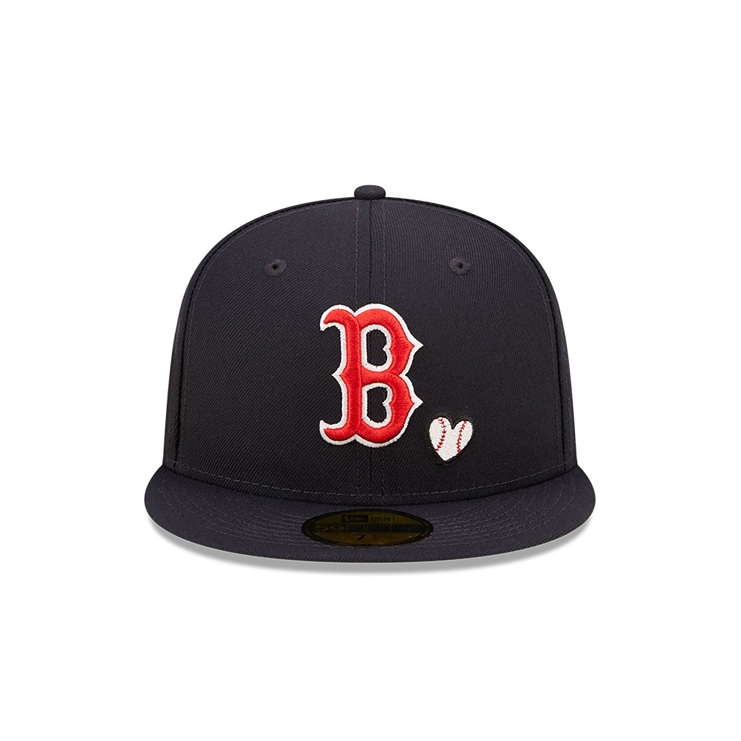 New Era Boston Red Sox MLB Team Heart Black 59FIFTY Fitted Cap