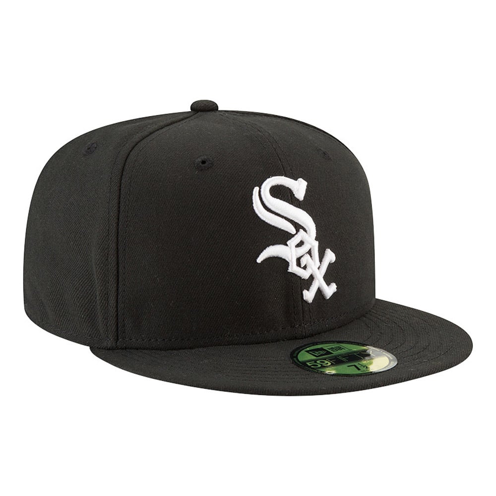 New Era Chicago White Sox On Field Game Black 59FIFTY Cap