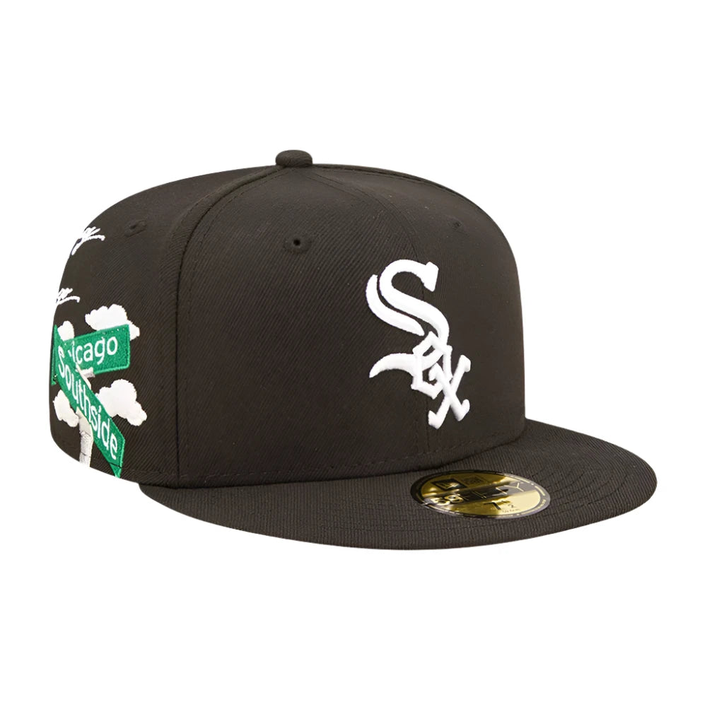 New Era Chicago White Sox MLB Cloud Black 59FIFTY Fitted Cap