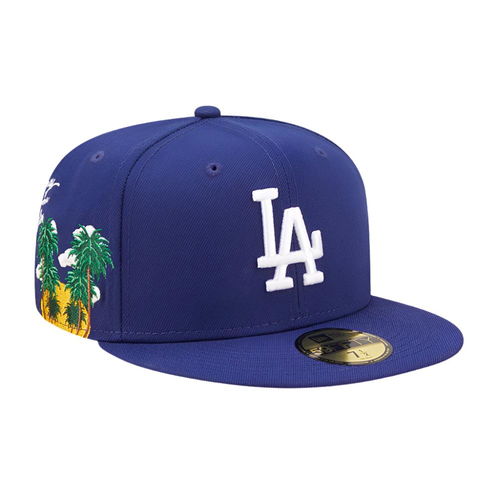 New Era LA Dodgers MLB Palm Tree Blue 59FIFTY Fitted Cap