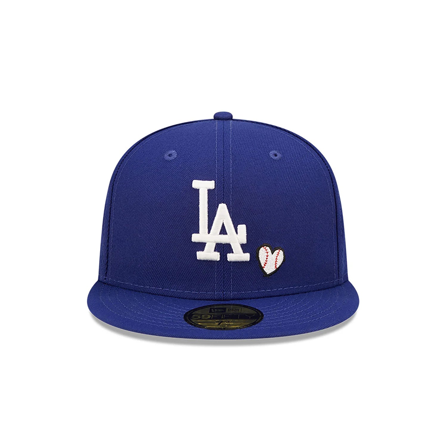 New Era LA Dodgers MLB Team Heart Blue 59FIFTY Fitted Cap