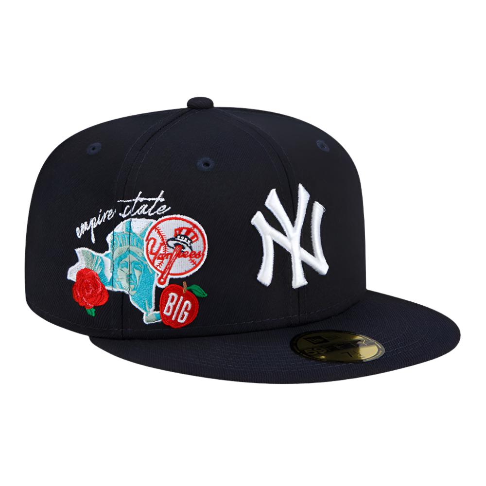 New Era New York Yankees NY MLB City Cluster Navy 59FIFTY Cap