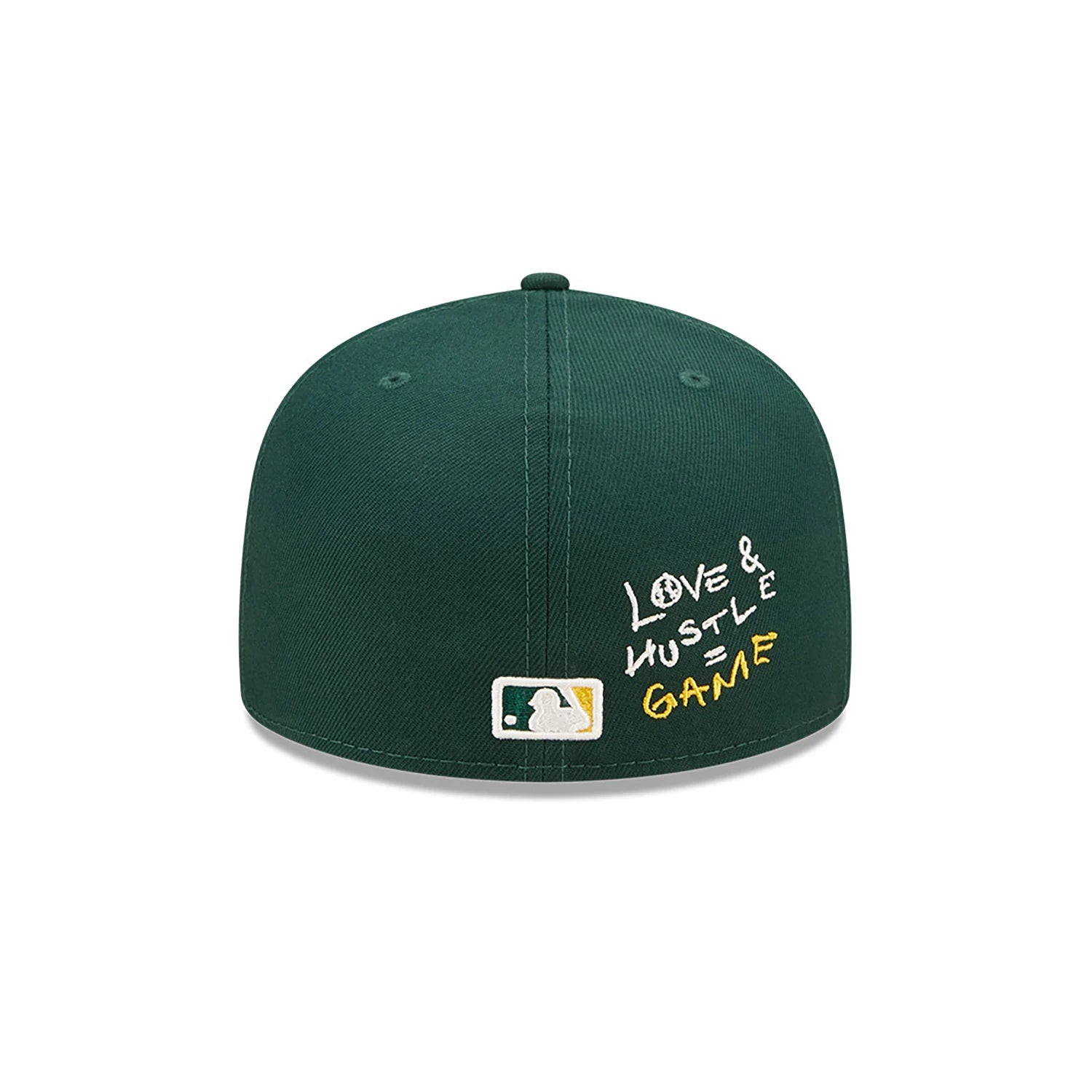 New Era Oakland Athletics MLB Team Heart Green 59FIFTY Fitted Cap