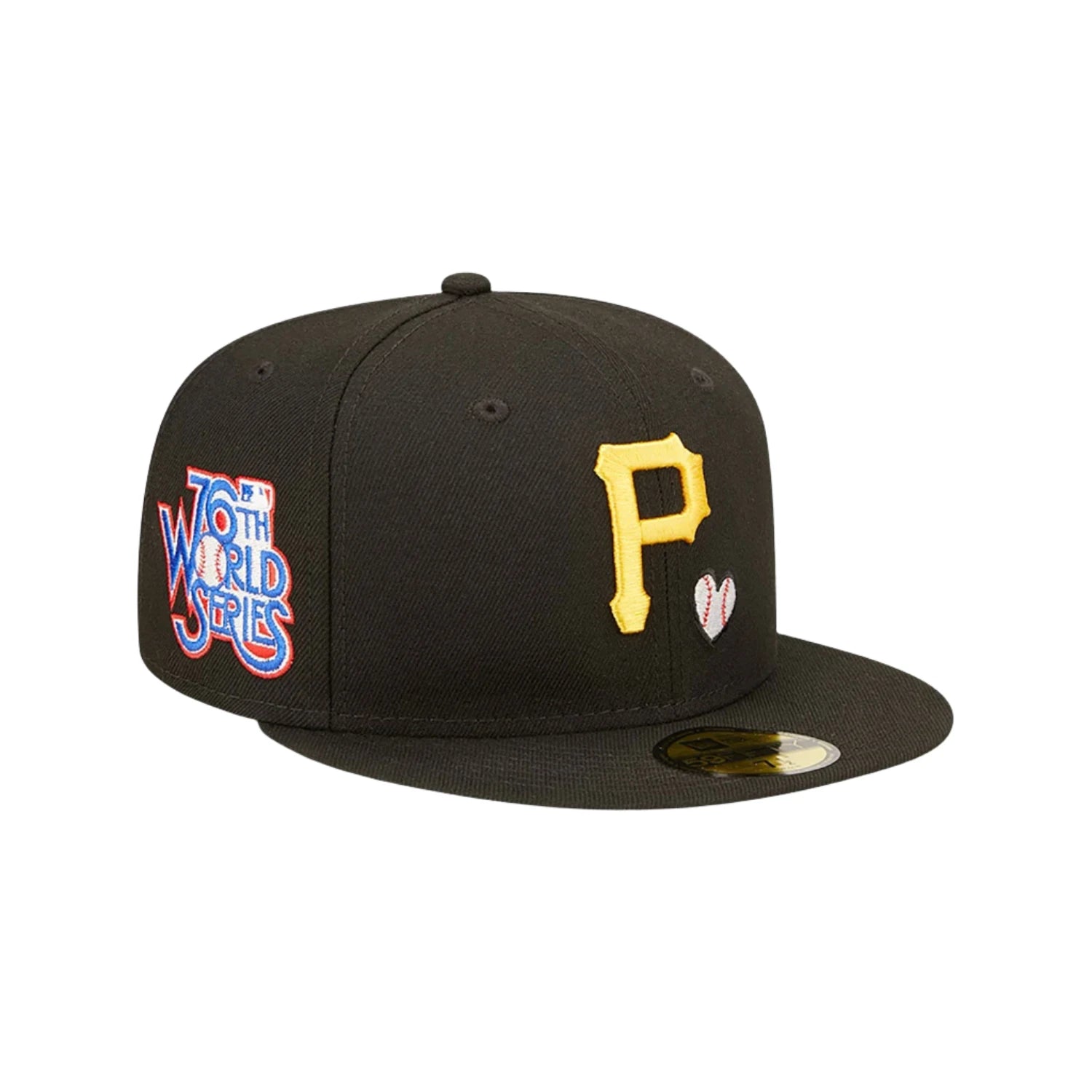 New Era Pittsburgh Pirates P MLB Team Heart Black 59FIFTY Fitted Cap