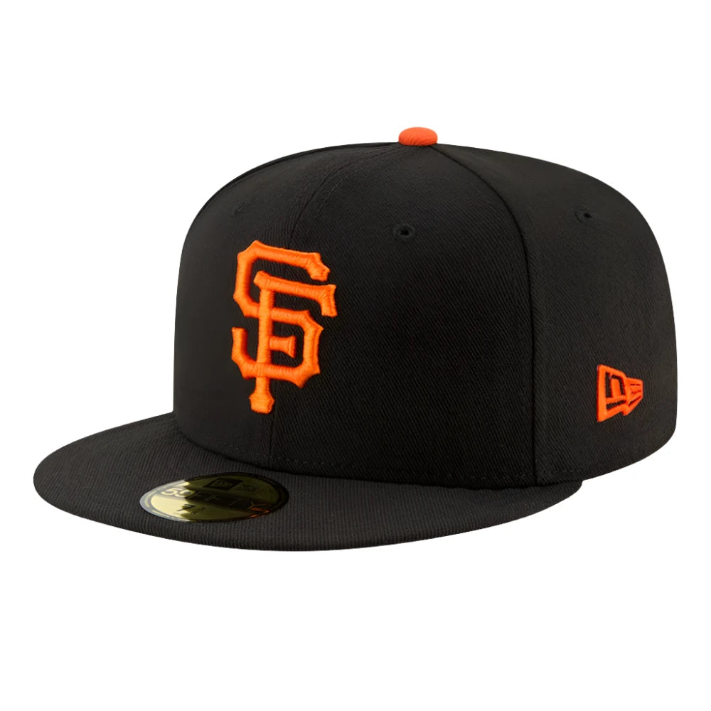 New Era San Francisco Giants SF On Field Game Black 59FIFTY Cap