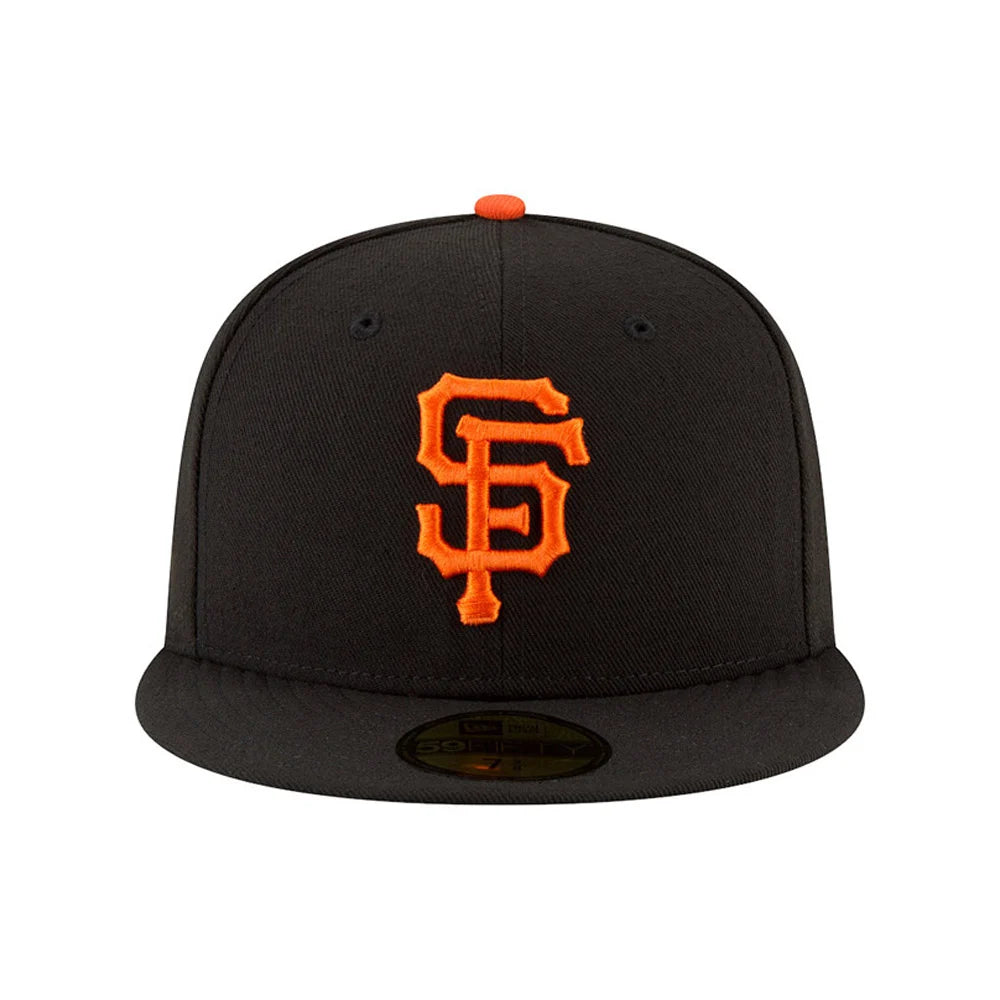 New Era San Francisco Giants SF On Field Game Black 59FIFTY Cap