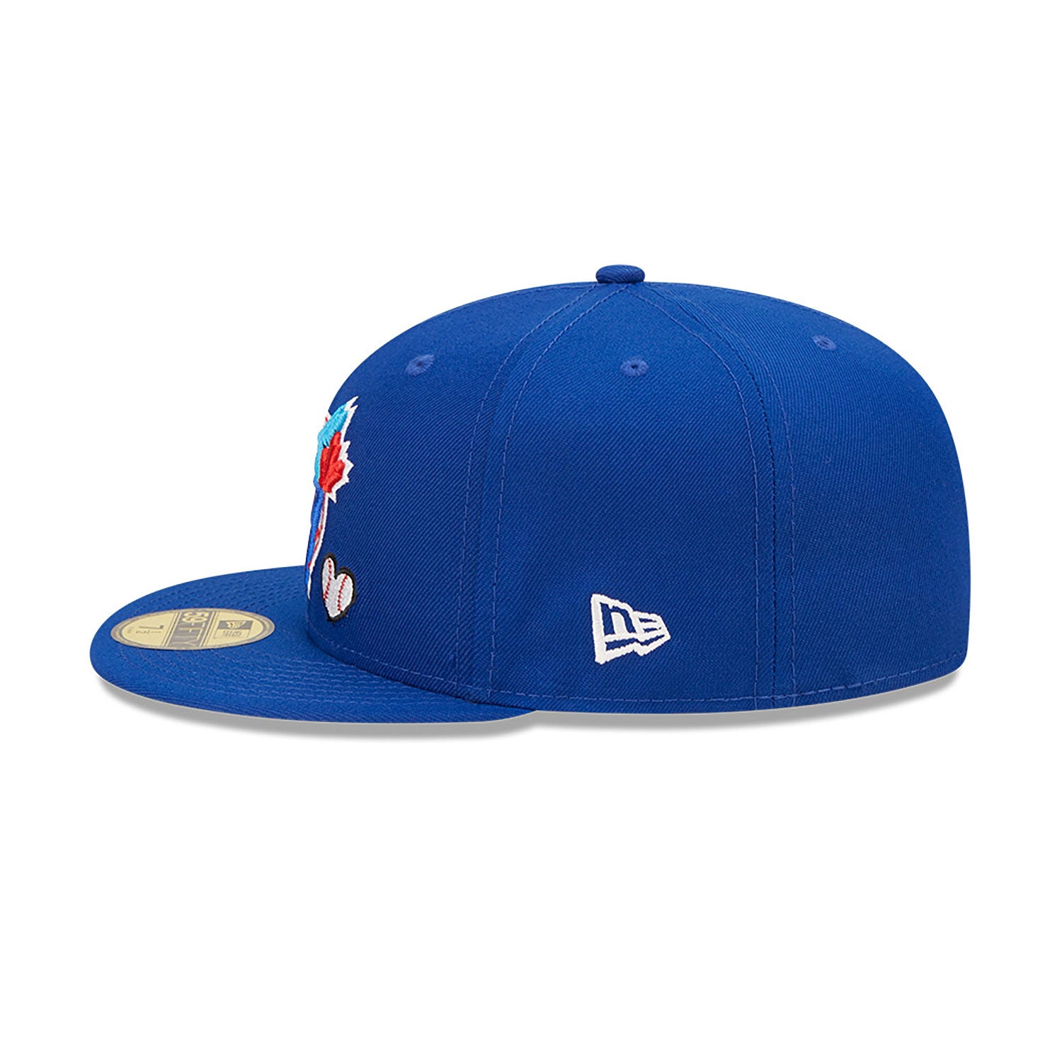 New Era Toronto Blue Jays MLB Team Heart Blue 59FIFTY Fitted Cap