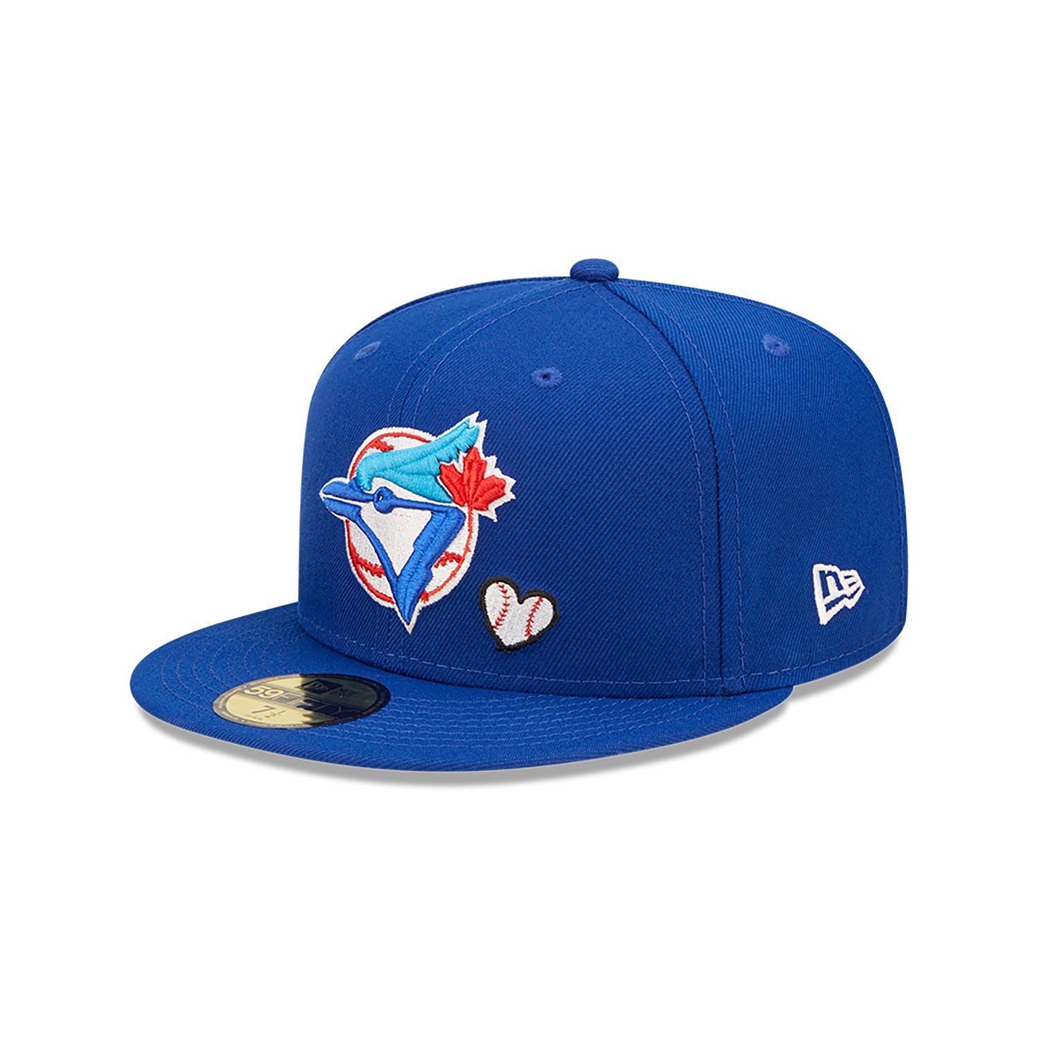 New Era Toronto Blue Jays MLB Team Heart Blue 59FIFTY Fitted Cap