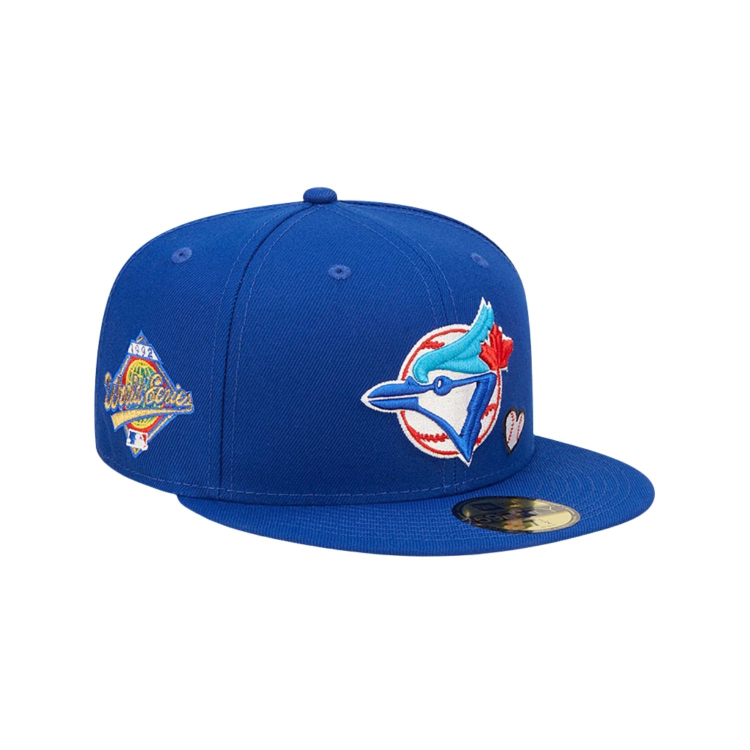 New Era Toronto Blue Jays MLB Team Heart Blue 59FIFTY Fitted Cap